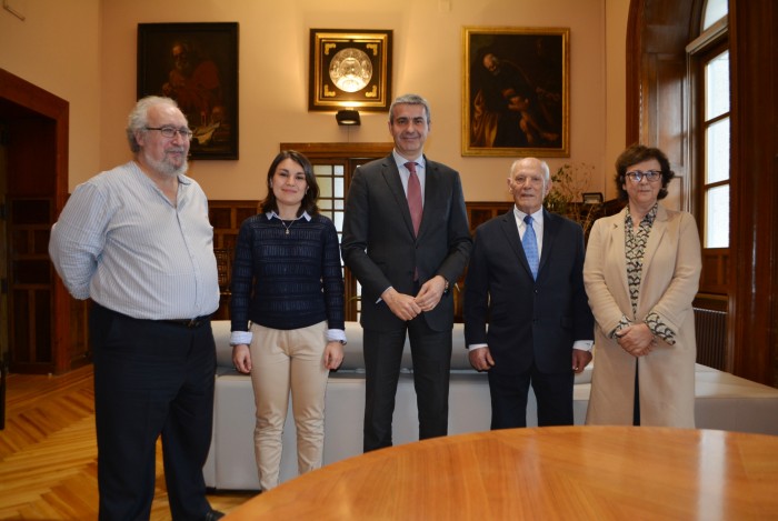 Álvaro Gutiérrez con Asociación Parkinson