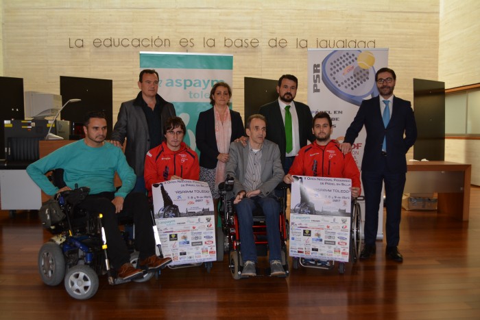 Imagen de Organizadores y patrocinadores II Torneo nacional pádel en silla