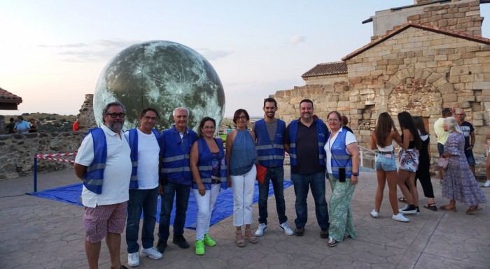 Imagen de Ana Gómez en la Observación Astronómica del mes de agosto (Archivo)