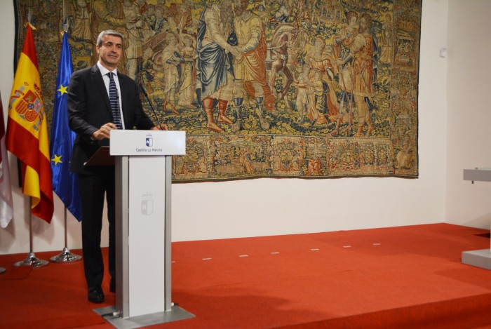 Imagen de Álvaro Gutiérrez interviene en el acto