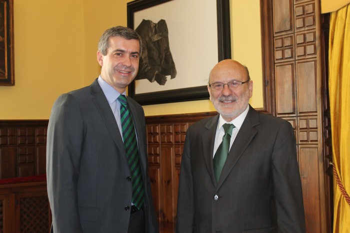 Álvaro Gutiérrez y Manuel Lanza en una foto de archivo