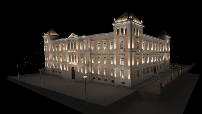 Nuevo alumbrado simulación
