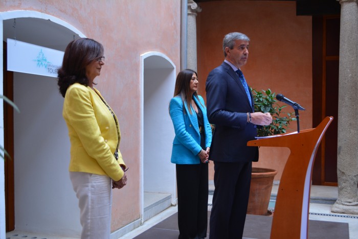 Álvaro Gutiérrez interviene en el acto