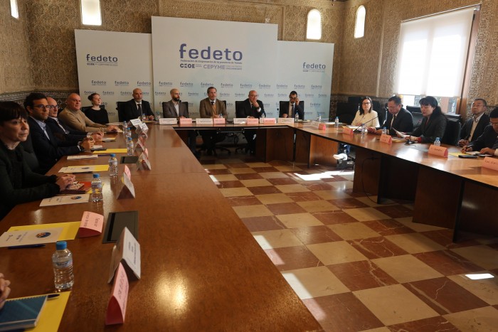 Un momento de la reunión