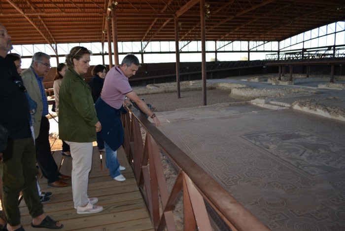 Imagen de María Ángeles García conoce el Proyecto Melius 2017 en Carranque