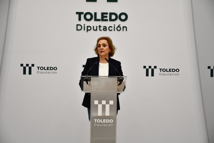 Imagen de Soledad De Frutos en la rueda de prensa