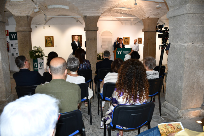 Inauguración exposición de Guerrero Malagón en San Clemente