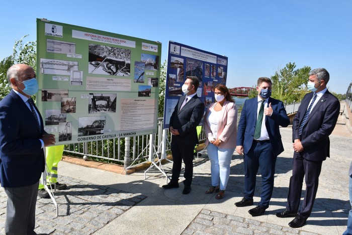 Acto de inauguración del Puente Reina Sofía