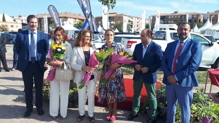 Rafael Martín en la inauguración de la Feria del Vehículo de Ocasión de Toledo