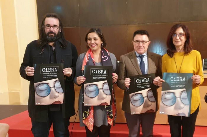 Imagen de Ana Gómez en la presentación del Cibra