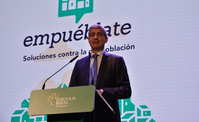 Imagen de Álvaro Gutiérrez en su intervención en 
