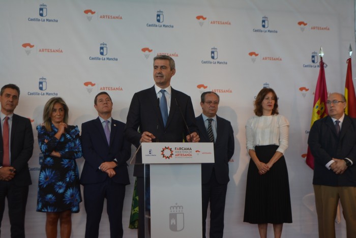 Álvaro Gutiérrez en su intervención en el acto de inauguración de FARCAMA 2019