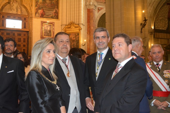 Imagen de Álvaro Gutiérrez junto a Emiliano García-Page, Milagros Tolón y Jesús Fernández Vaquero