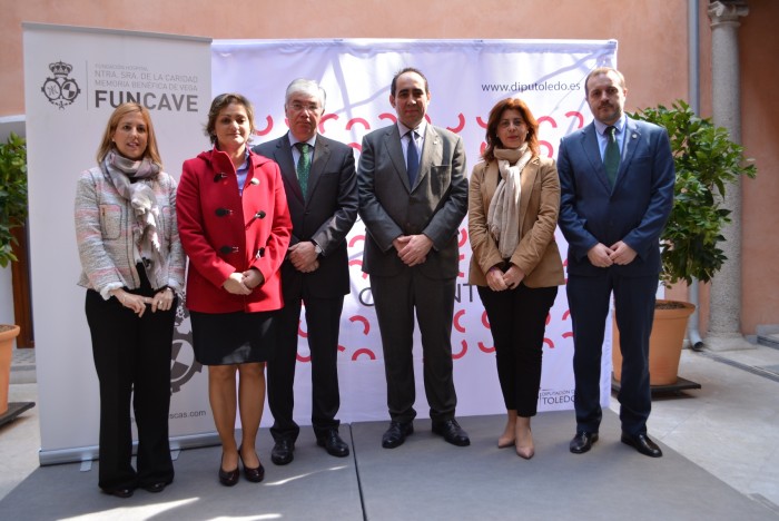 Imagen de Representantes de Ayuntmiento de Illescas, FUNCAVE y Diputación de Toledo