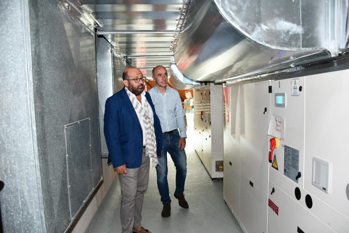 Imagen de  Tomás Arribas visita las instalaciones