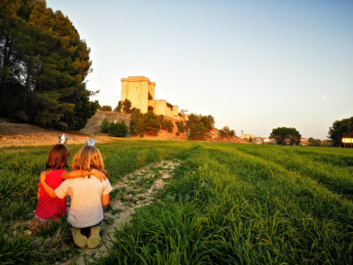 Vista del castillo de Seseña