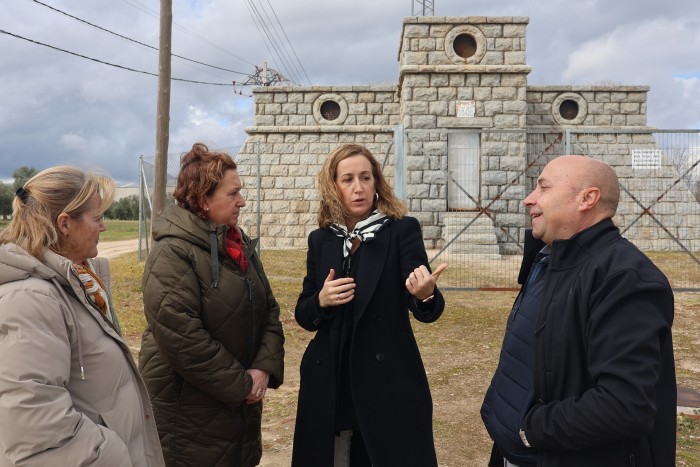 Imagen de Visita de la presidenta de la Diputación de Toledo a Cuerva