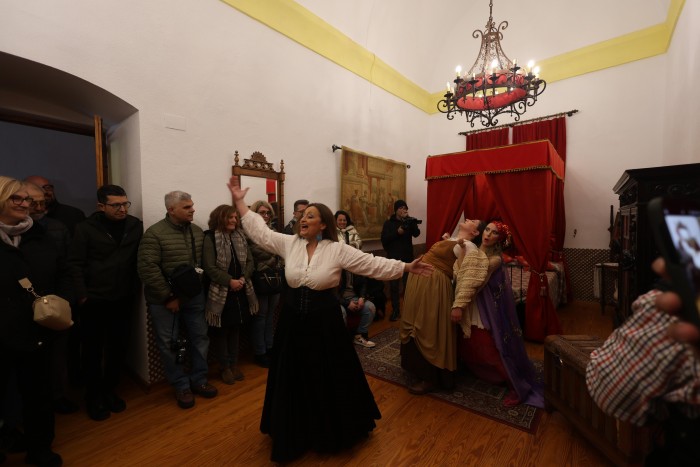 Imagen de Representación teatral castillo Manzaneque