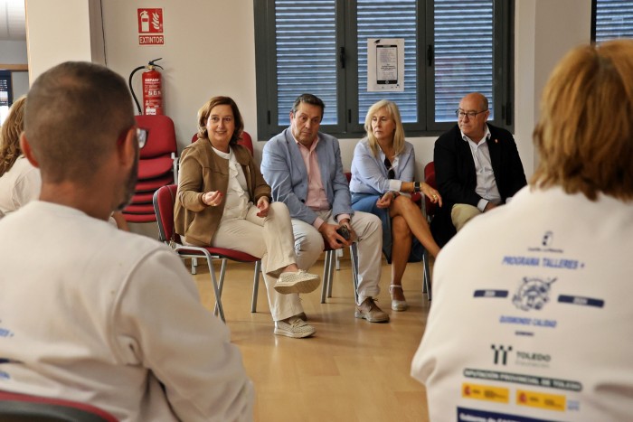 Imagen de Cedillo en el Taller+ de Quismondo