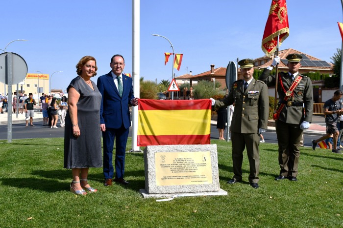 Imagen de 20092025 Cedillo homenaje bandera Argés 4