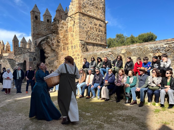 Imagen de Un momento de la visita teatralizada