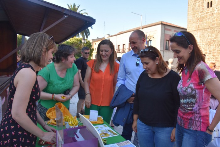 Flora Bellón en el acto de ASEM-CLM