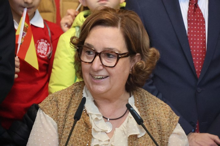 Imagen de Cedillo en el acto