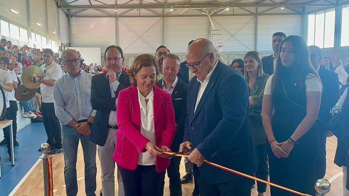 Imagen de 27092024 Cedillo inaugura el Pabellón Municipal Polideportivo Cubierto de Quismondo