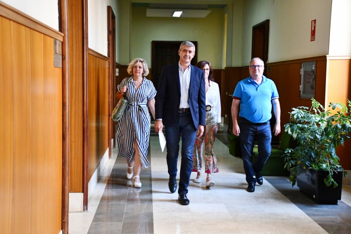 Imagen de Álvaro Gutiérrez, Ana Gómez, Susana Morón y Miguel Ángel Díaz.