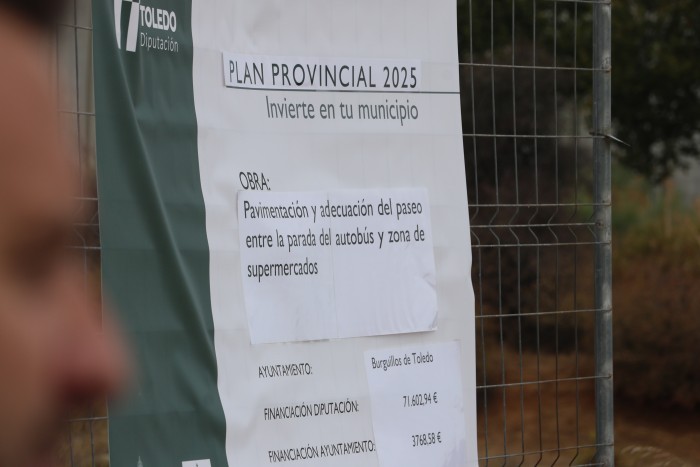 La presidenta conoce obras en Burguillos