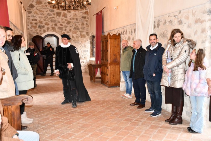 Imagen de Representación teatral en el castillo de Consuegra