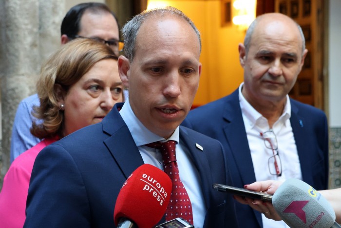 Imagen de Daniel Arias en la inauguración de la I Jornada Personas Mayores