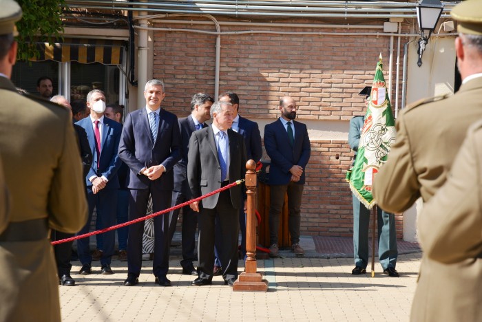 Un momento del acto de celebración de 178 aniversario de la Fundación de la Guardia Civil