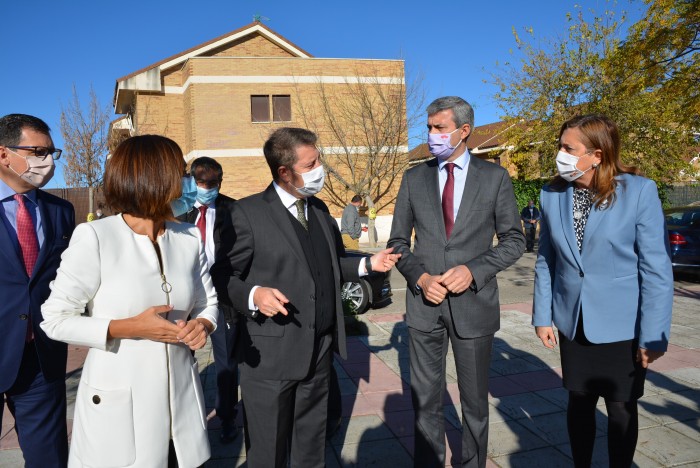 Imagen de Charo Navas, Emiliano García-Page, Álvaro Gutiérrez y Rosana Rodríguez