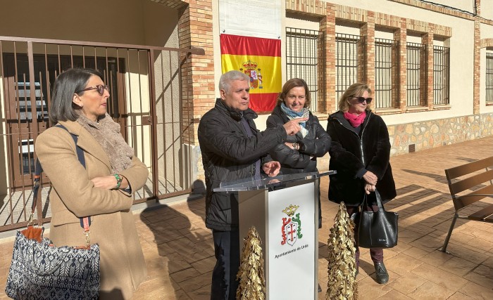 Imagen de  Manuel Galán interviene en el acto de inauguración