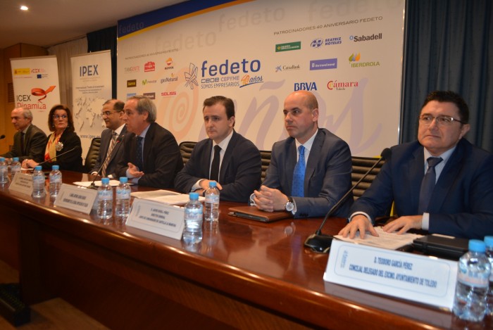 Ángel Luengo en la inauguración de la jornada