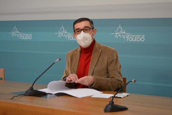 Fernando Muñoz en la rueda de prensa