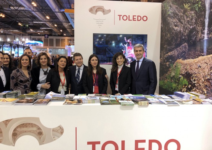 En el stand de la provincia de Toledo