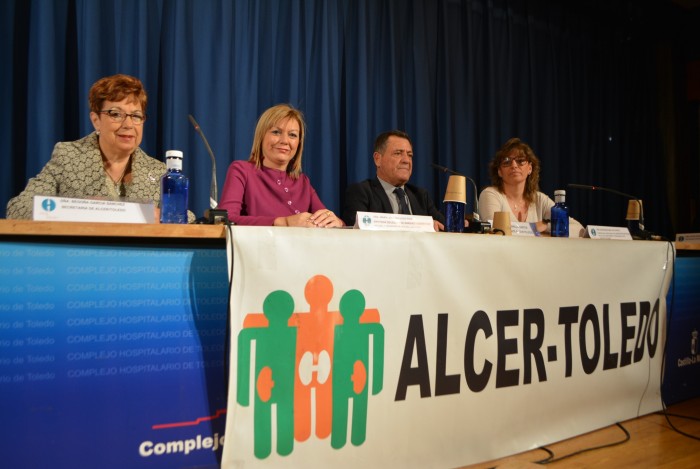 Imagen de María José Gallego en el desarrollo de la jornada