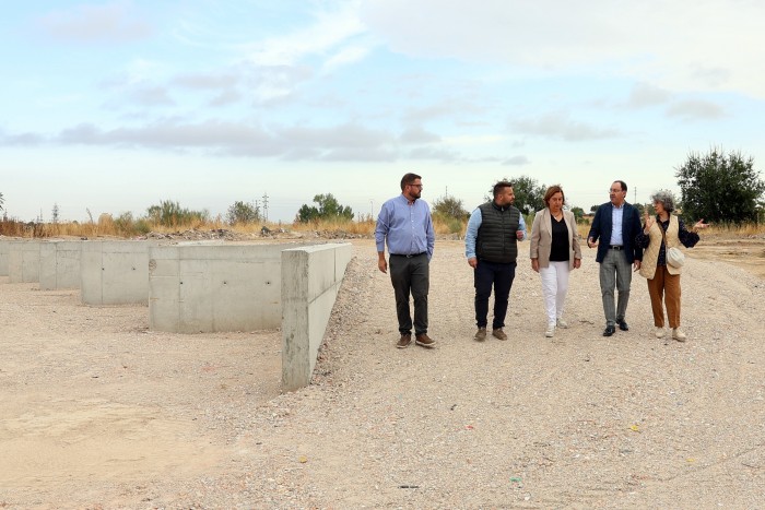 Imagen de Cedillo, Guerrero y Díaz en el Punto LImpio de Burguillos