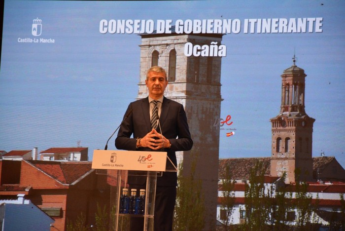 Imagen de Álvaro Gutiérrez durante su intervención