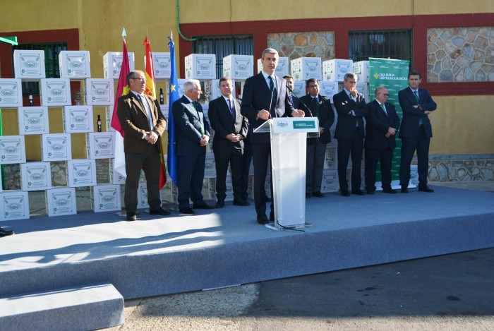 Álvaro Gutiérrez interviene en el acto de inauguración