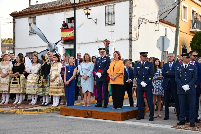 Imagen de Cedillo en el homenaje al Ejército del Aire en Villatobas 3