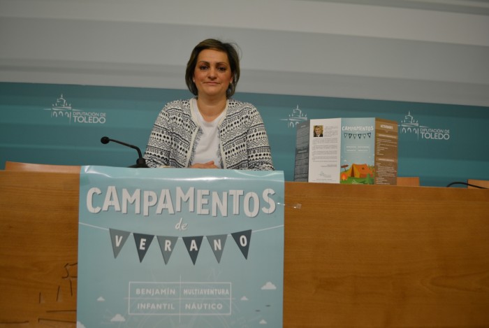 María Ángeles en la rueda de prensa