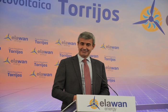 Álvaro Gutiérrez foto planta fotovoltaica Novés