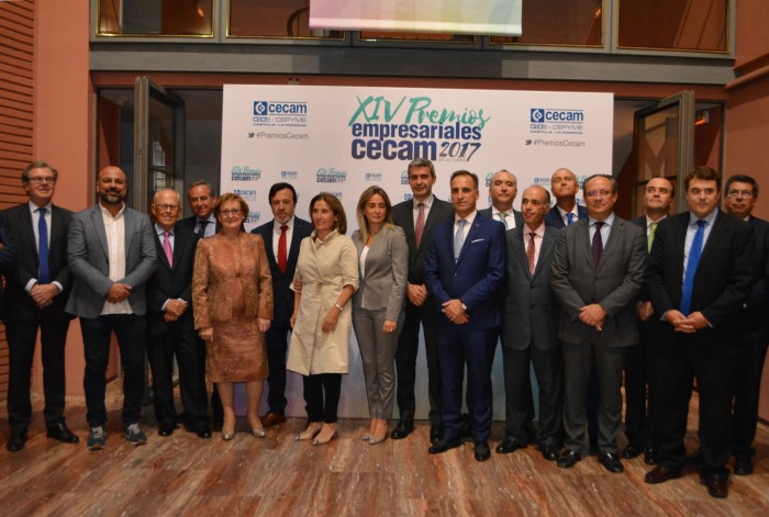 Foto de familia XIV Premios Cecam