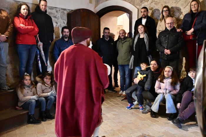 Representación teatral en el castillo de Consuegra