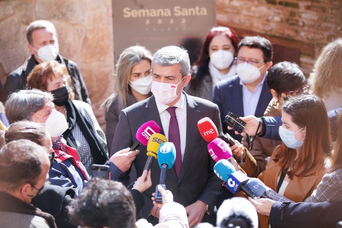 Álvaro Gutiérrez hace declaraciones