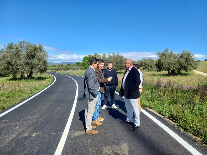 En la carretera arreglada