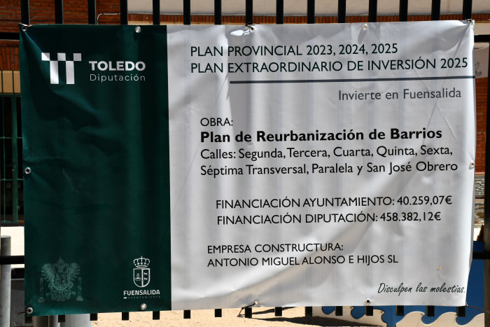 26052026 Guerrero y el alcalde de Fuensalida visitan las obras de las calles de la localidad 7